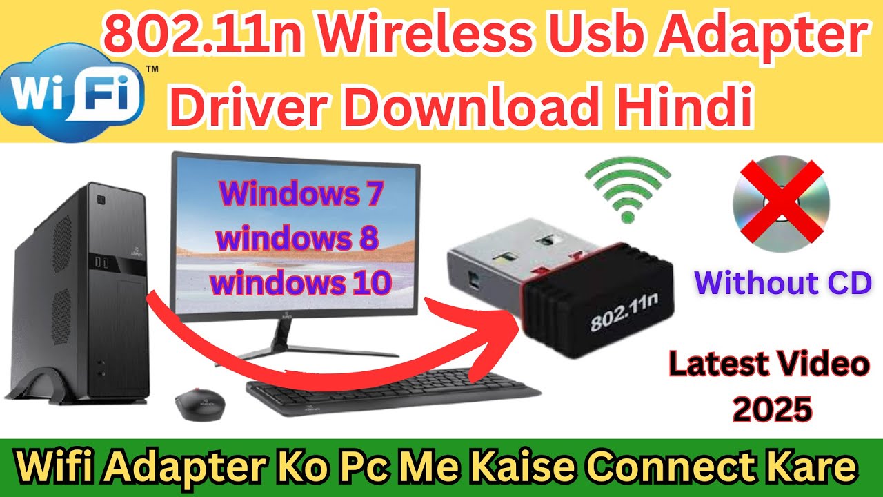 802 11n Driver Installation || Wifi 802.11n Driver Download Kaise Kare