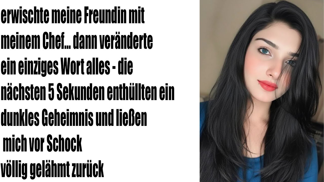 Beim Firmenfest ertappt: Meine Freundin & mein Chef – ein Wort veränderte alles