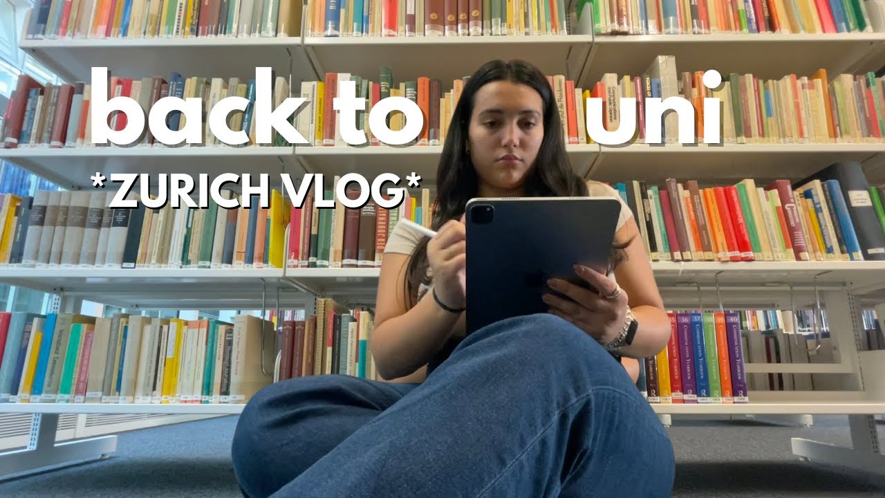 first week of uni in zurich | zurich uni vlog