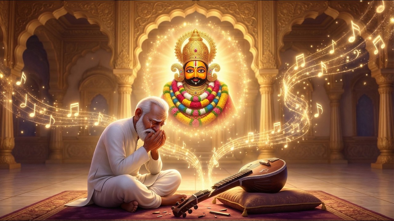 अरे यह क्या? जब सभा में टूट गए वीणा के तार, तब गर्दन बचाने कौन आया मोरपंख लगाकर?। Khatu Shyam Leela