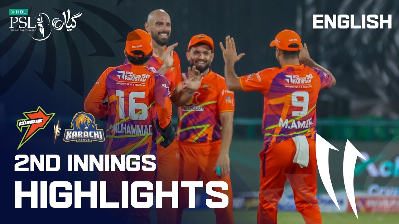 2nd Innings Highlights  | Rawalpindiz vs Karachi Kings | Match 10  | HBL PSL 11 | MZB1U