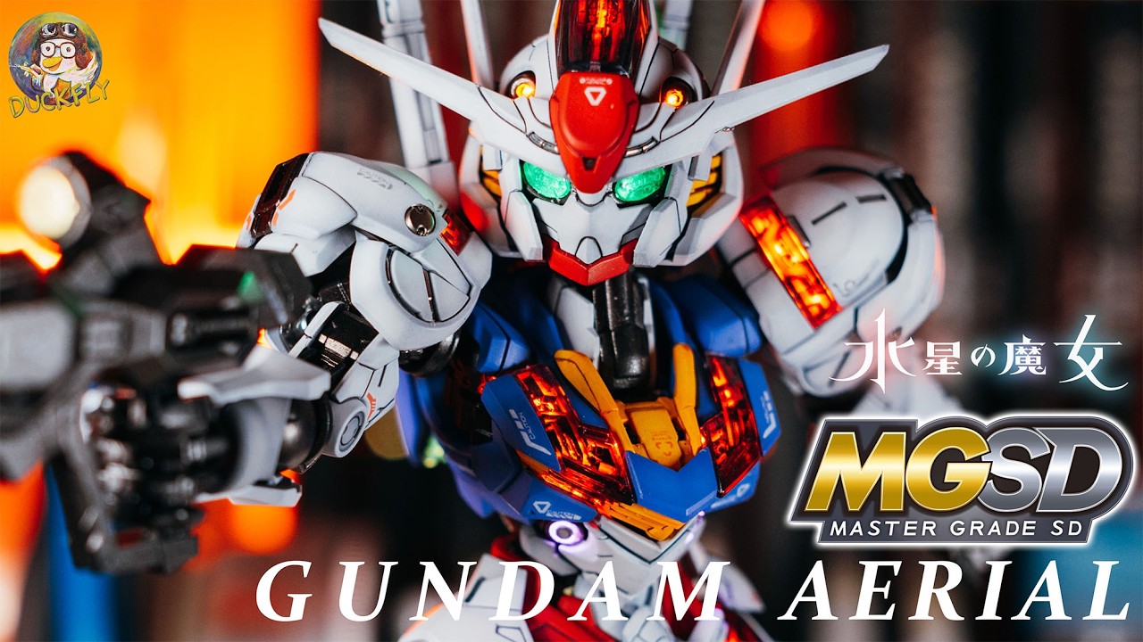 電飾の極 MGSD ガンダム・エアリアル｜劇中パーメットスコアを再現