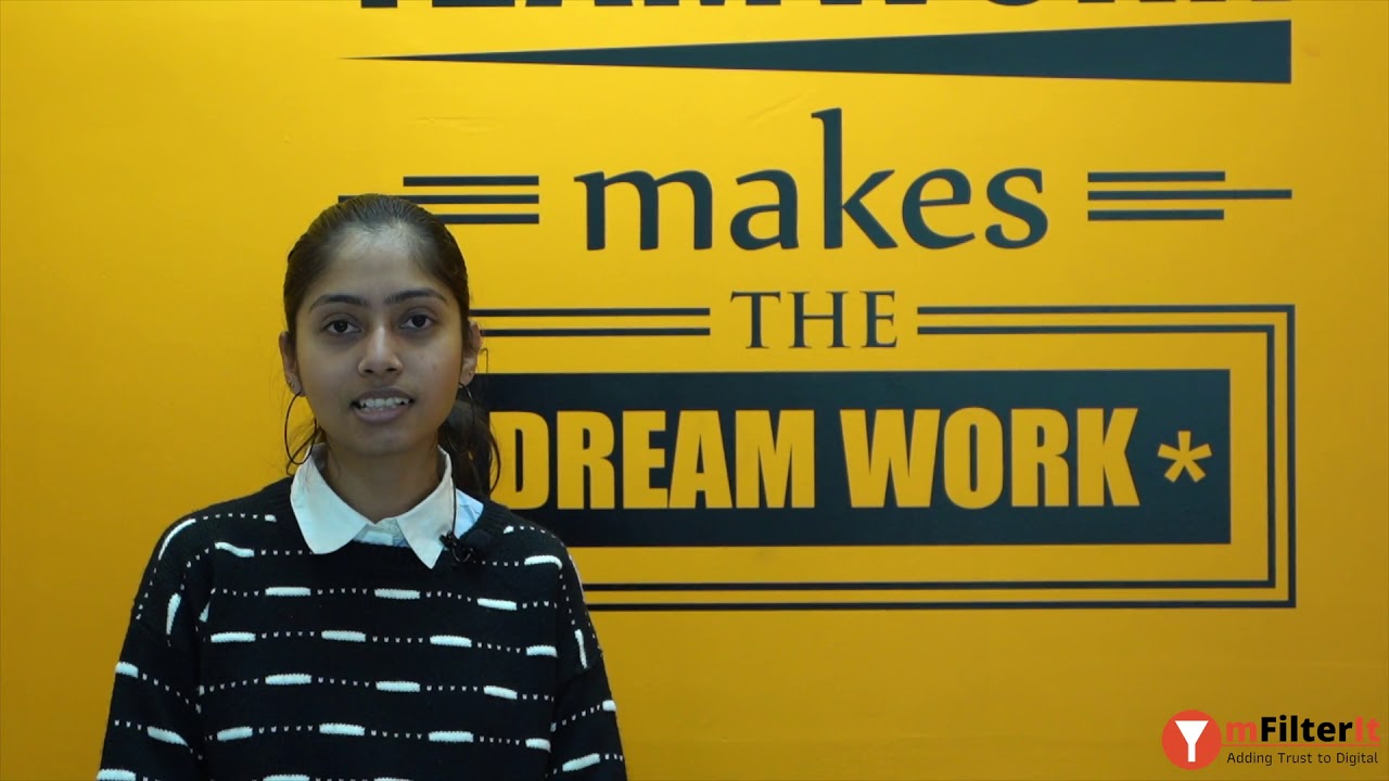 Reeti: What is it like to work at mFilterIt?