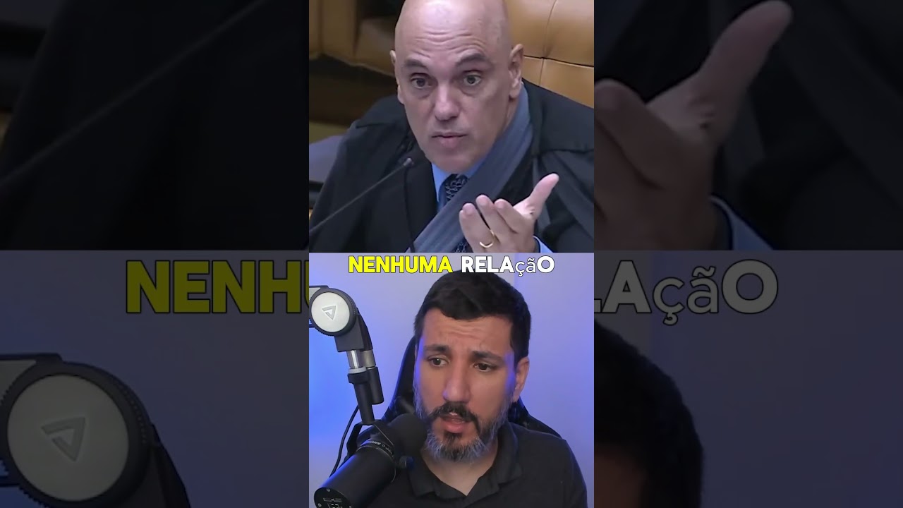 ALEXANDRE DE MORAES DISCUTE COM ANDR&Eacute; MENDON&Ccedil;A