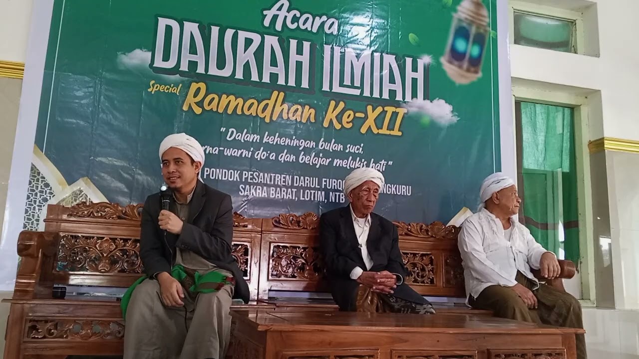 Pengajian Pembukaan DAURAH ILMIAH RAMADHAN KE-XII 