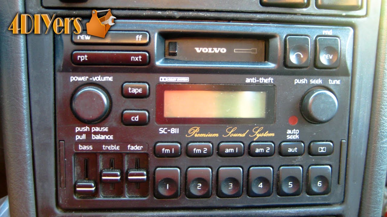 DIY: How to Remove a Volvo Radio