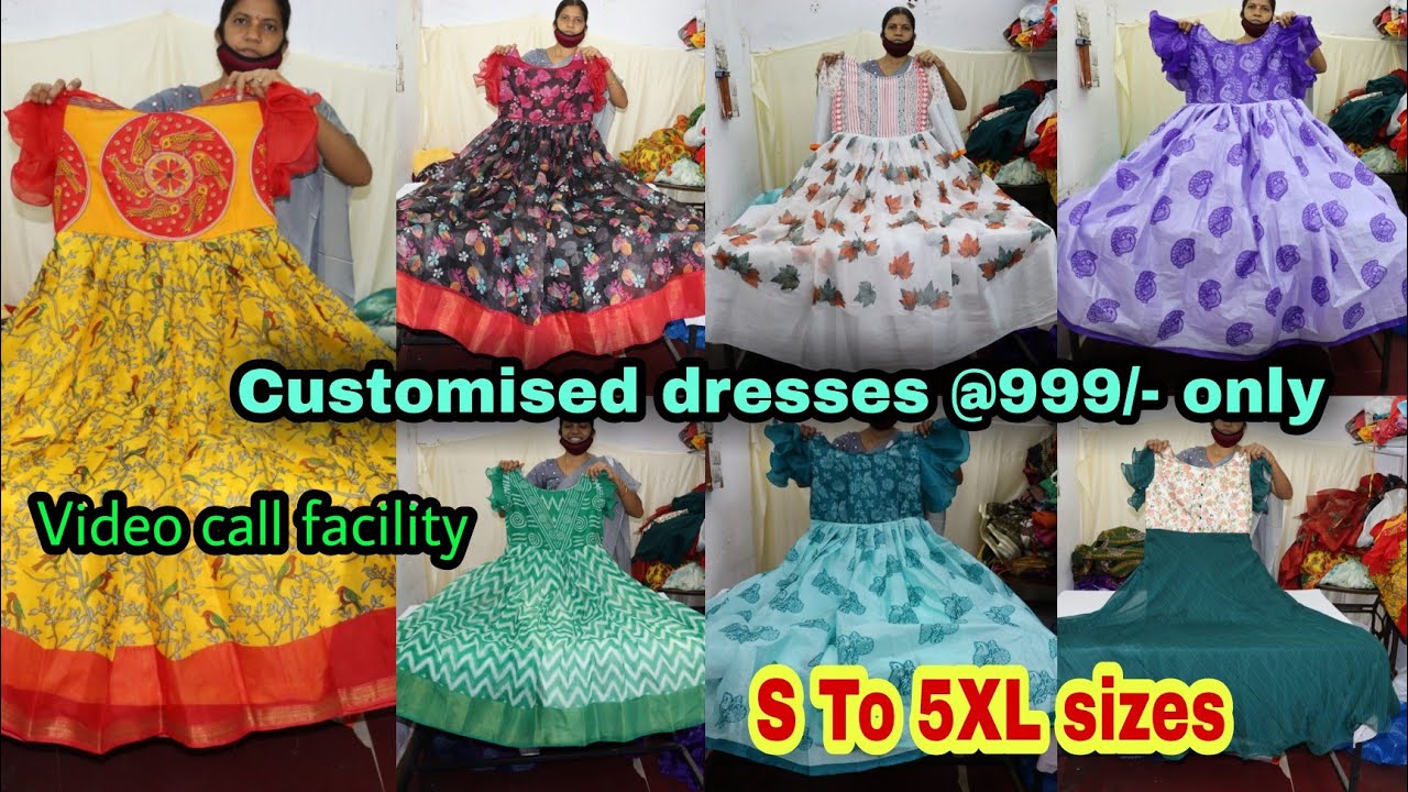 Trendy Customised dresses @lowest prices|Dont miss|Worldwide shipping|Partywear dresses|Floor length