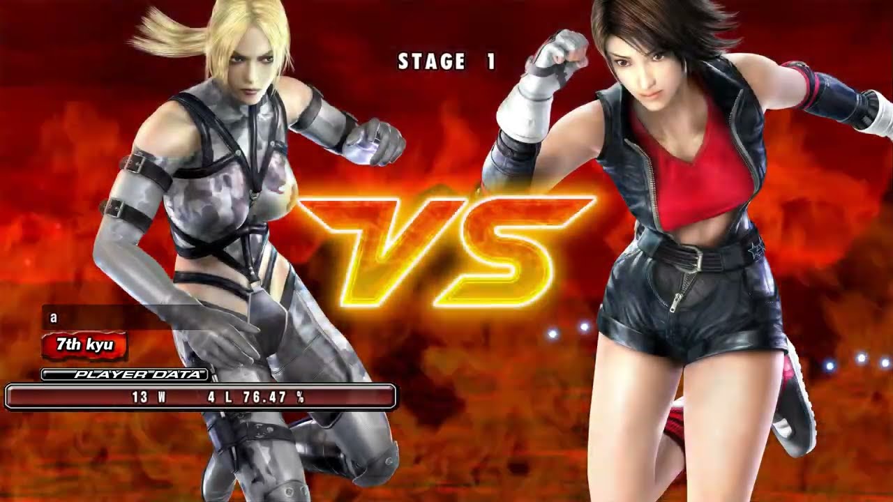 Nina Williams Tekken5 Gameplay very hard 