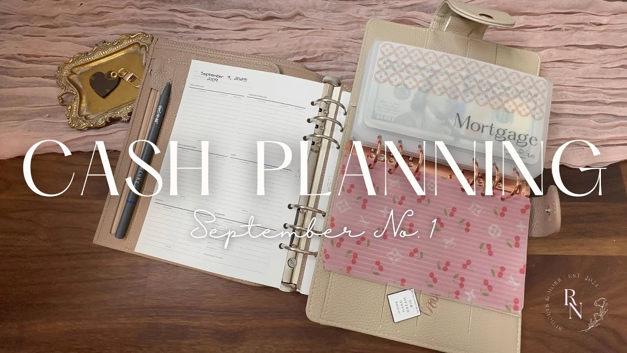 MONTHLY RESET & CASH PLANNING | $2109 | September No. 1 | Expenses, Savings, and HiPri