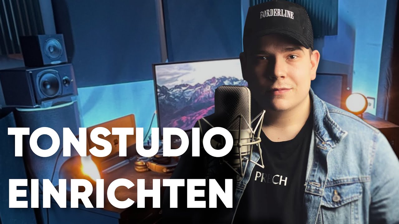 Tonstudio zu Hause einrichten - Diese Dinge musst du beachten!
