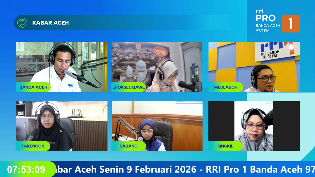 KABAR ACEH | SENIN 9 FEBRUARI 2026