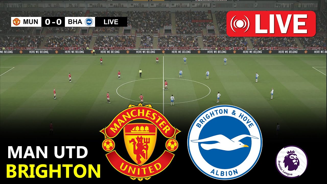 Man United vs Brighton | English Premier League 2025/26 | eFootball Pes 21 Gameplay