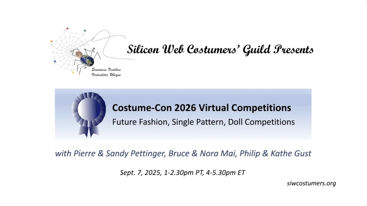 SiW Webinar: Costume-Con 2026 Virtual Competitions