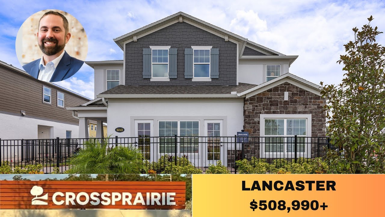 MI Homes, Eden at Crossprairie, Lancaster Model, Florida