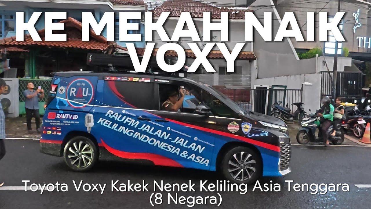 Campervan Toyota Voxy Ini Dipakai Kakek Nenek Keliling 8 Negara, Tahun Ini Mau Dipakai Menuju Mekah