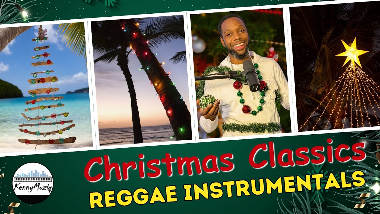 Reggae Christmas Instrumental Music🎄🌞 | Traditional & Festive Christmas Carols in Reggae Style!