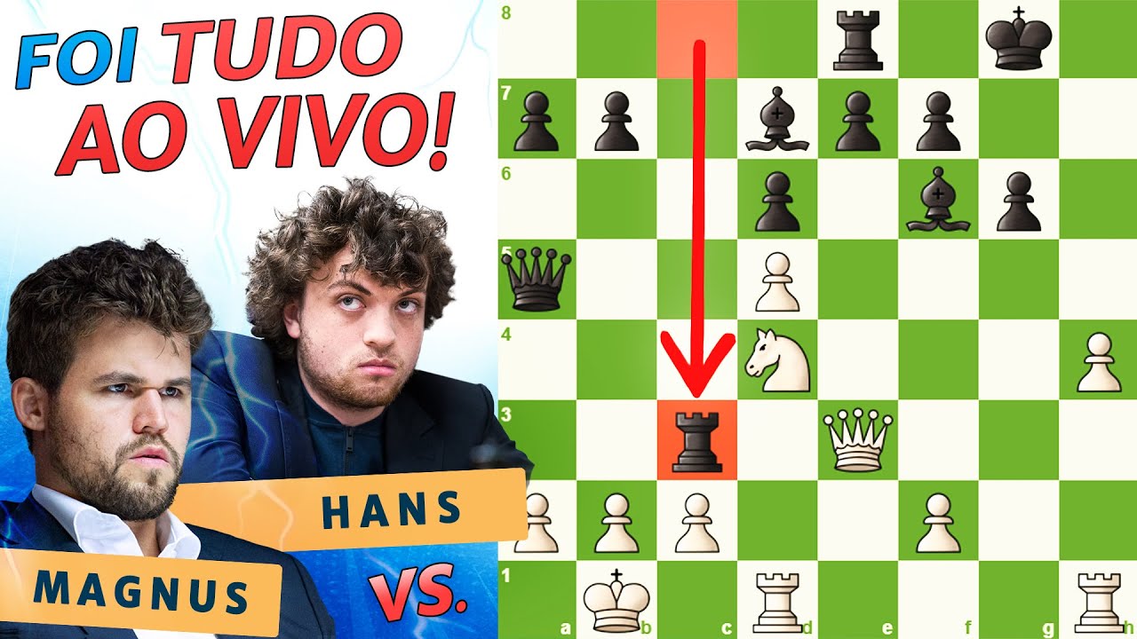 Magnus Carlsen Vs Hans Niemann!