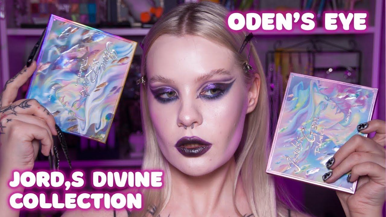 ODENS EYE JORD'S DIVINE COLLECTION | ОБЗОР | 4 МАКИЯЖА