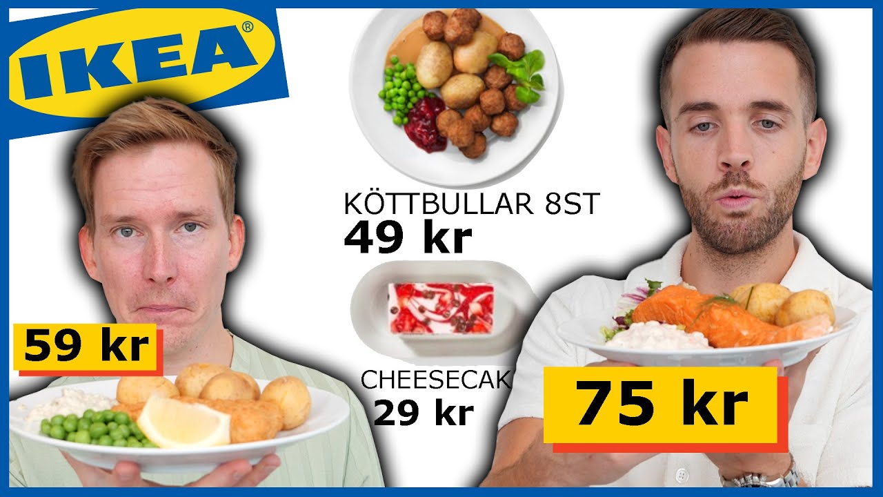 Går det att äta för 1000 kr på IKEAs restaurang?