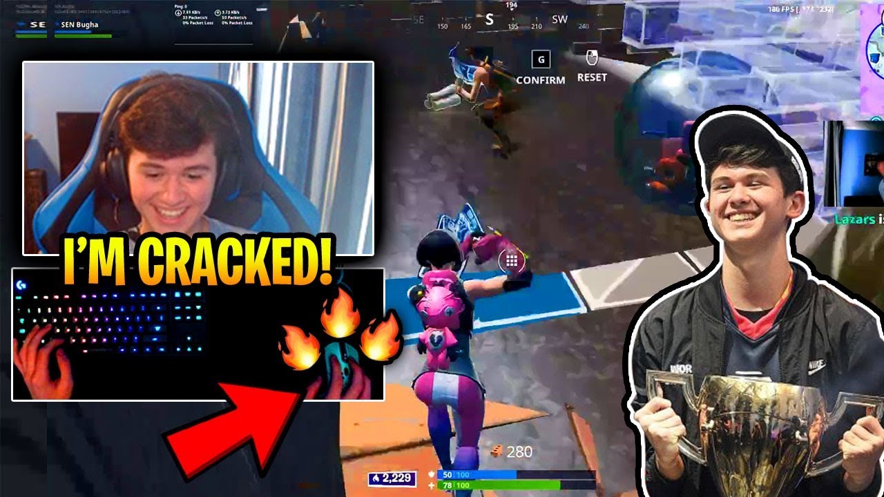 Bugha *FIRST TIME* Showing How *FAST* His Hands Move With Mouse & Keyboard Cam - INSANE SPEED!