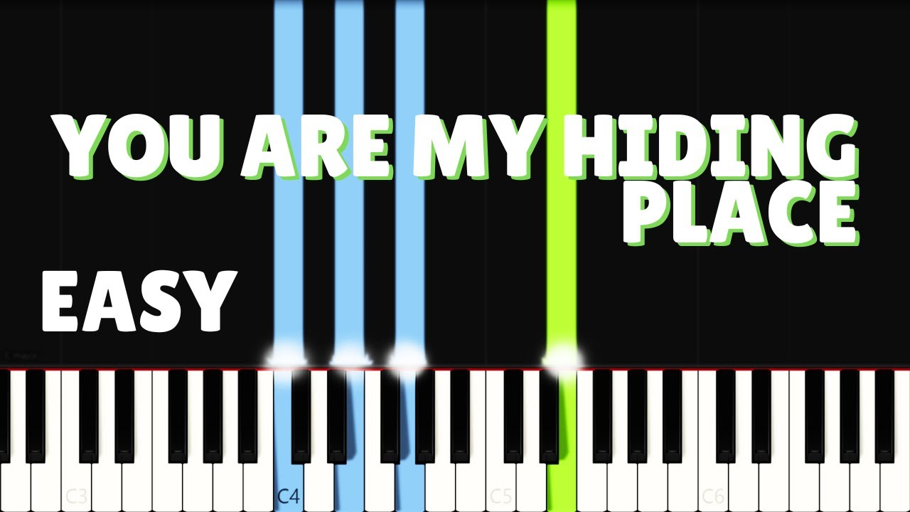 You Are My Hiding Place | EASY PIANO TUTORIAL by Synthly