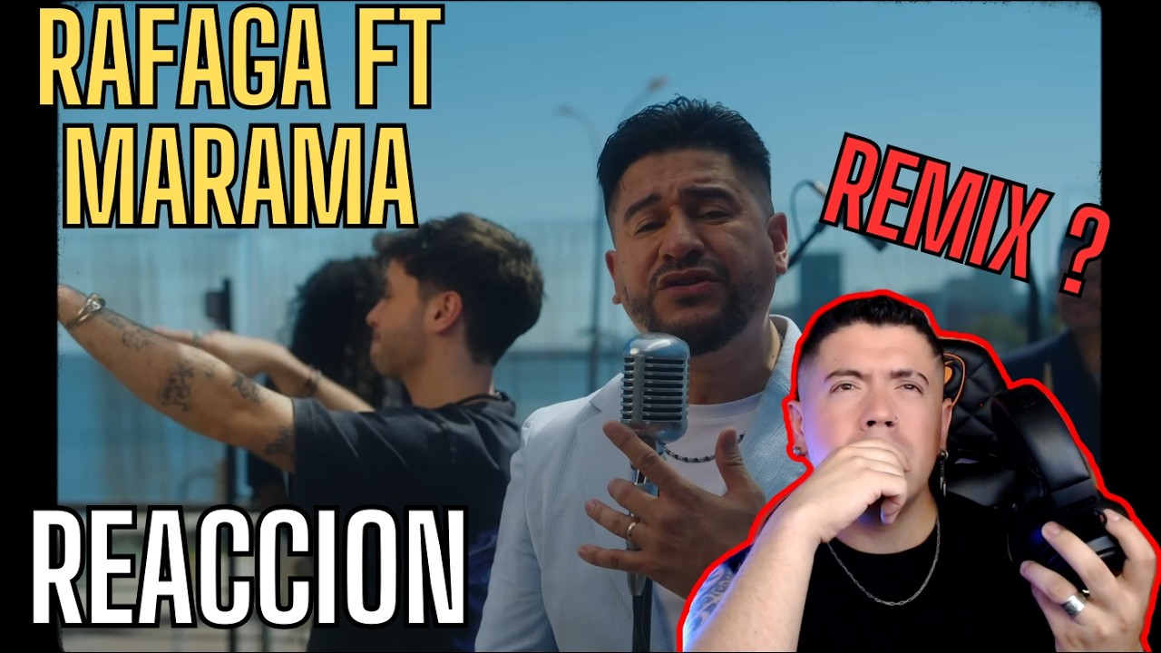 (REACCION CHILENA ) Ráfaga, Marama - Maldito Corazón Remix (Official Video)