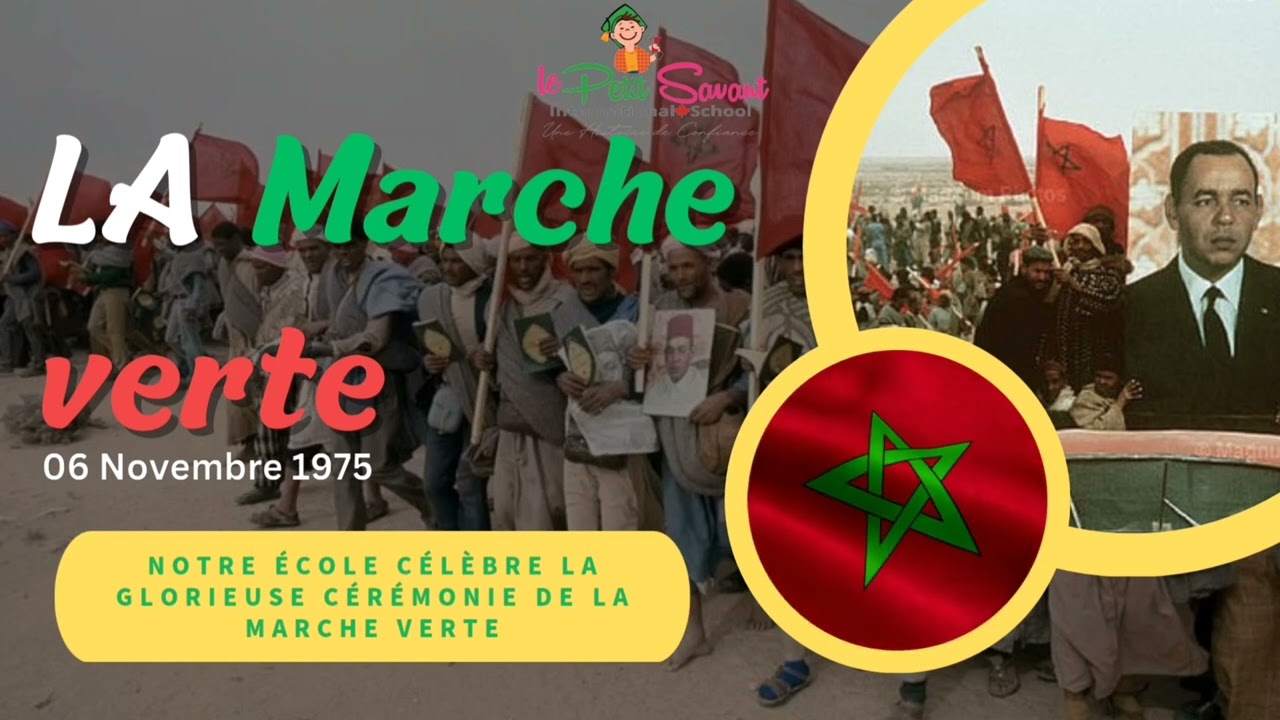 la marche verte 6 Novembre 1975   🇲🇦💪