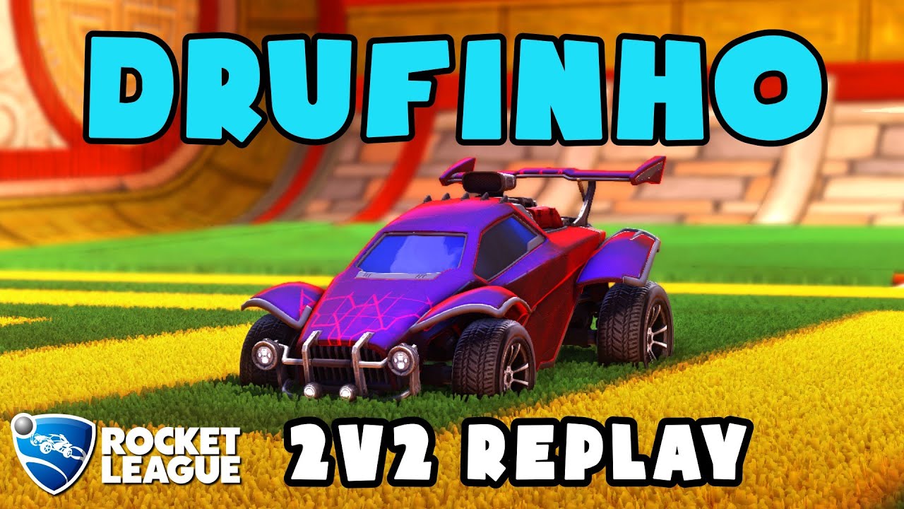 drufinho Ranked 2v2 POV #60 - drufinho & swazz VS aris & mrtn - Rocket League Replays