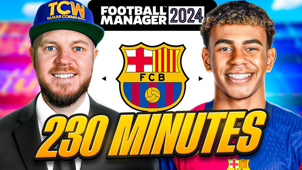 230 Minutes of Rebuilding Barcelona on FM24 - Compilation