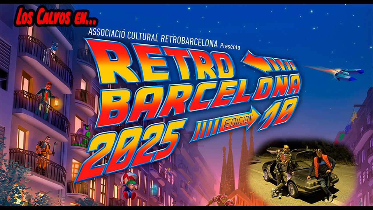Los calvos en Retro Barcelona 2025!!!