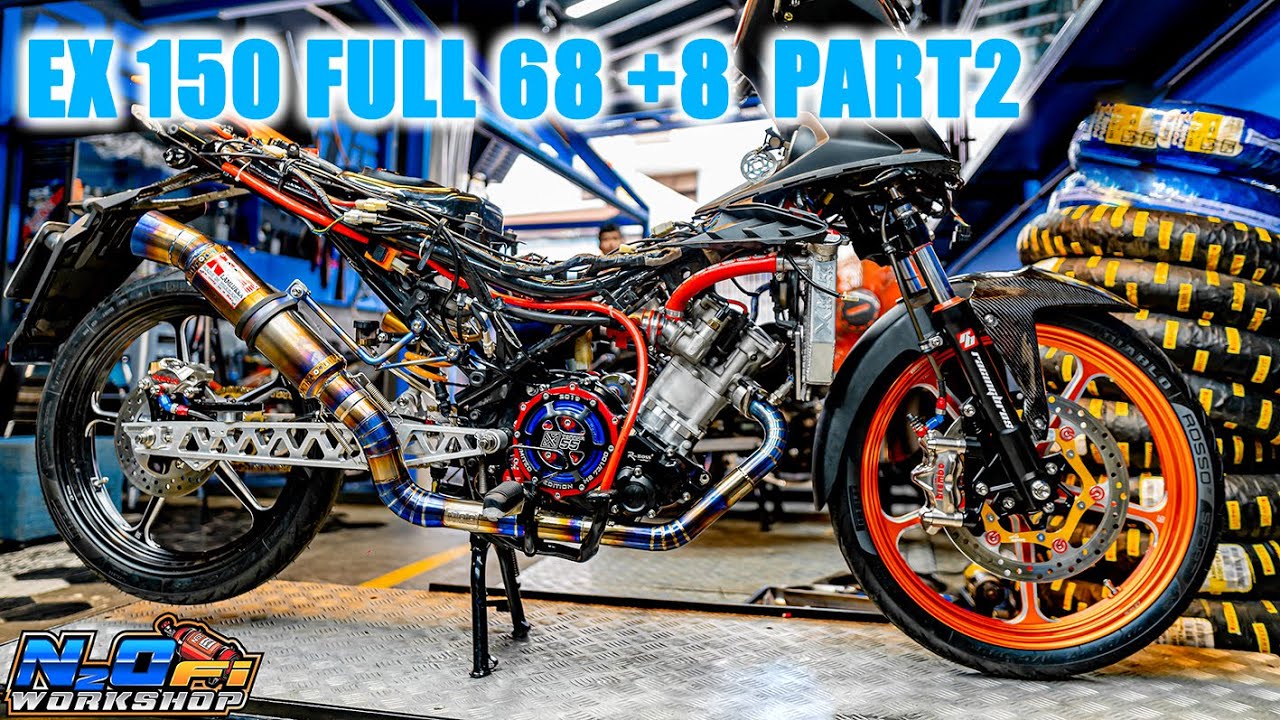 Part 2 : Y15ZR  Upgrade 68 plus 8 - Engine 270cc , more 42Hp - Dry clutch . Made by Vietnamese