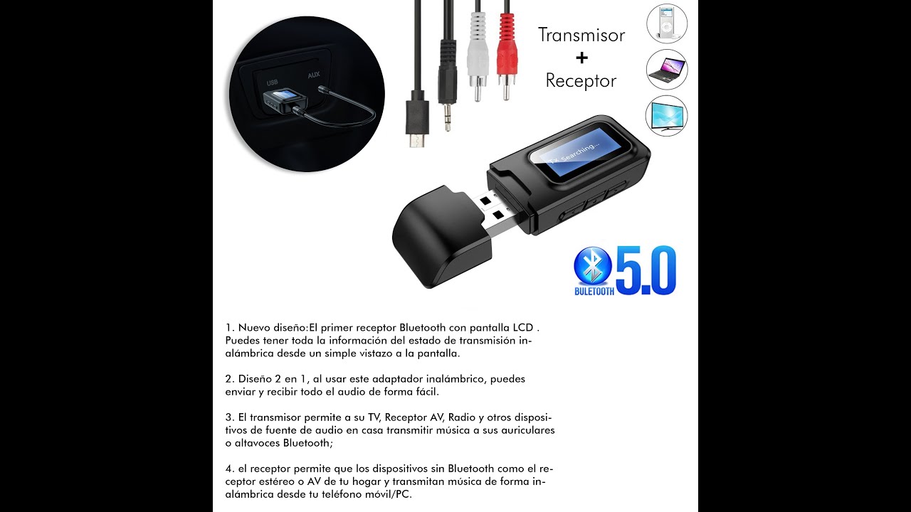 11669 TR-RE/03 - TRANSMISOR Y RECEPTOR BLUETOOTH.