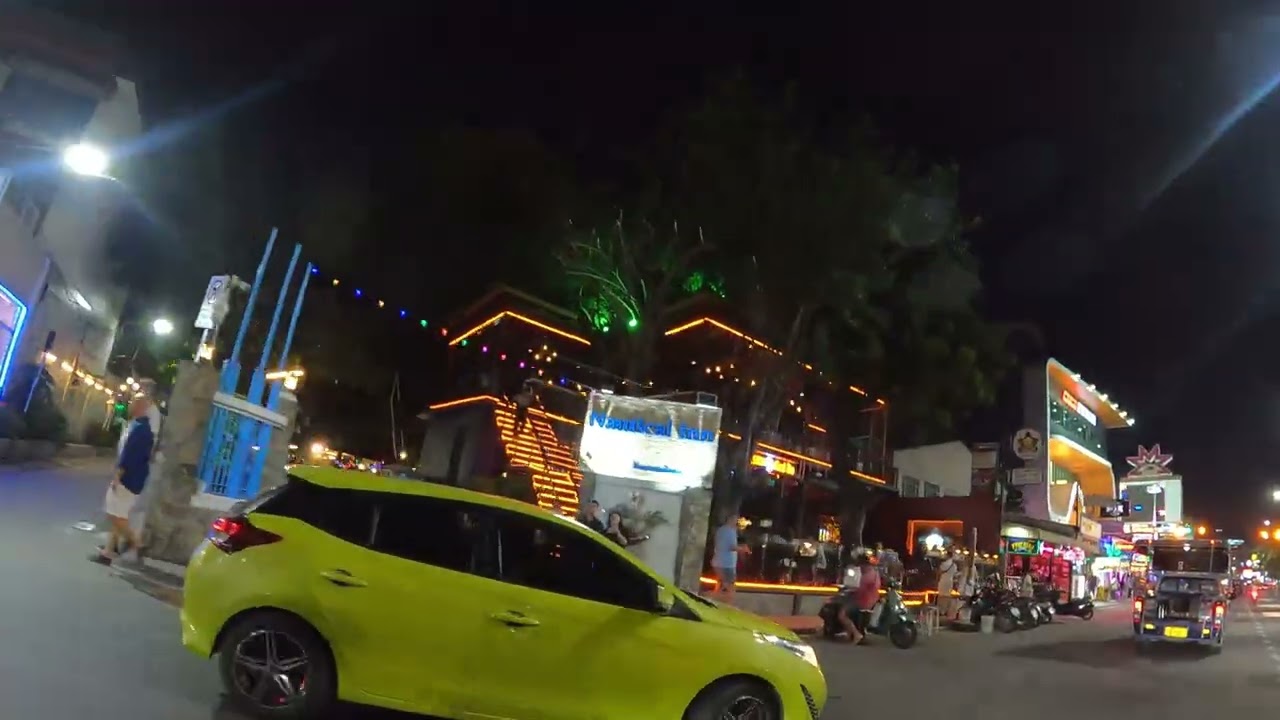Pattaya Beach Road at Night | Pattaya, Thailand