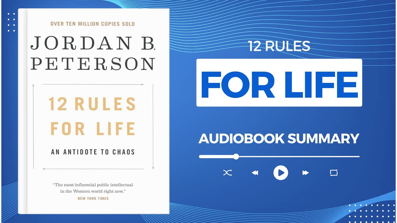 12 Rules For Life by Jordan B. Peterson | Audiobook Summary in English