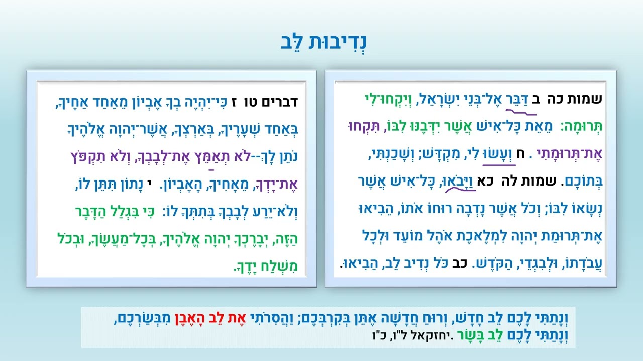 נְדִיבוּת לֵּב
