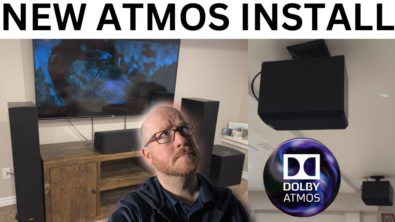 Новый домашний кинотеатр 5.1.2 Dolby Atmos моего друга