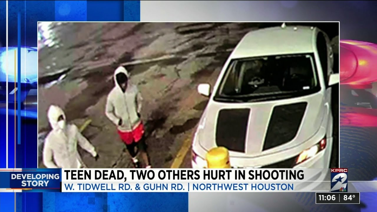 Teen dead, 2 men injured after shooting in northwest Houston, police say