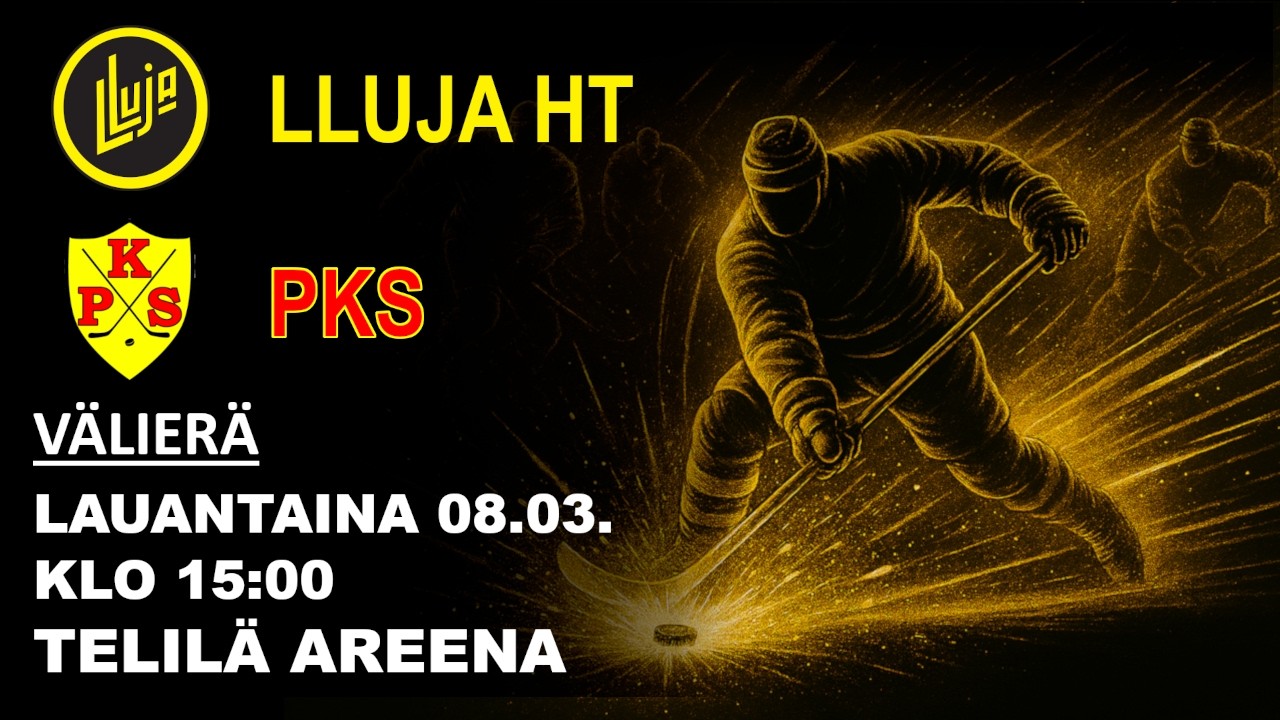 LLuja HT - PKS | III - Divisioona - Pudotuspelit | Telilä Areena