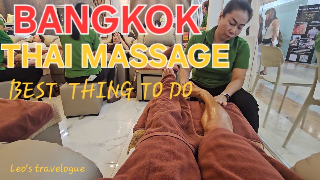 BEST THAI FOOT MASSAGE | VERY RELAXING IN MBK BANGKOK