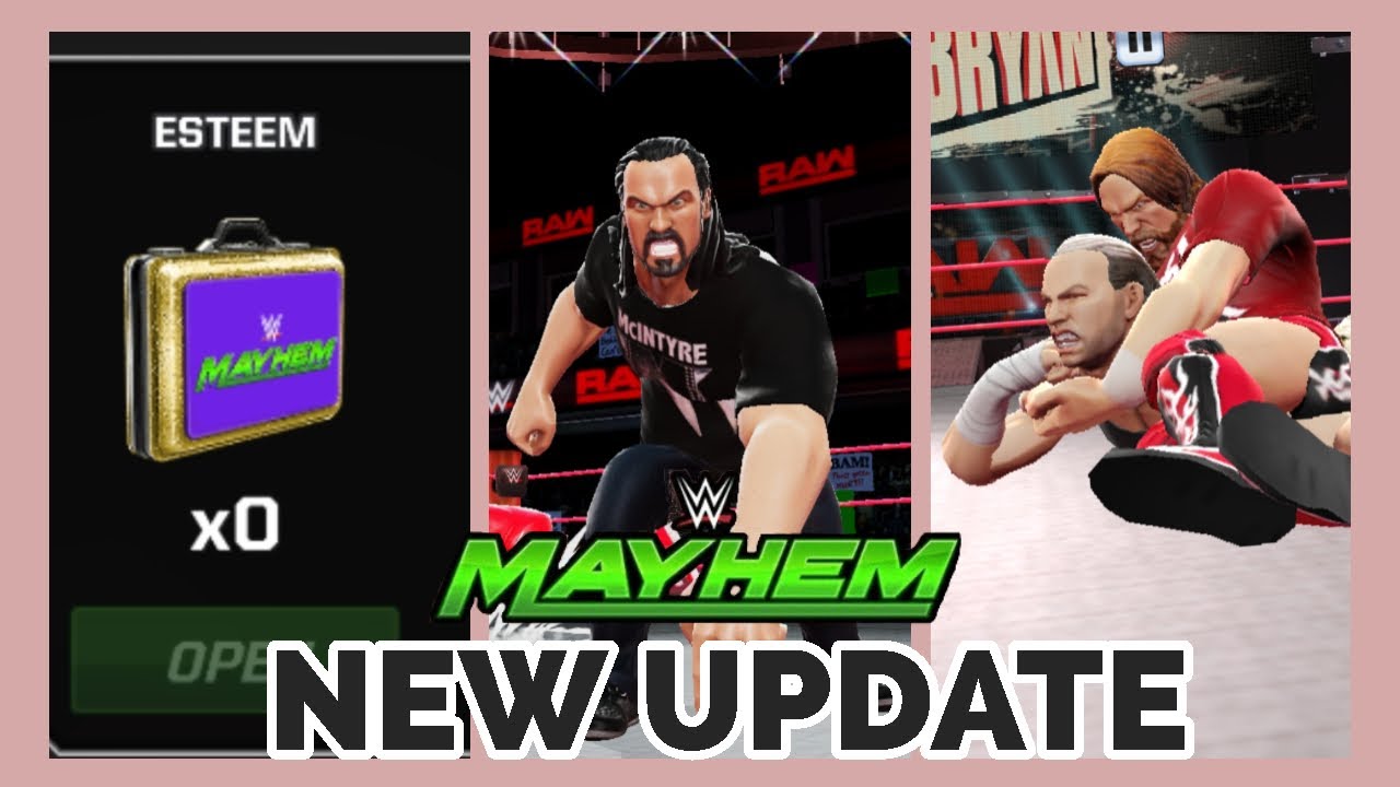 WWE MAYHEM - NEW UPDATE ,FIRST LOOK