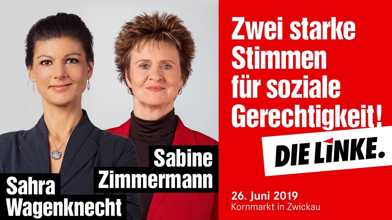 Sahra Wagenknecht & Sabine Zimmermann - Zwei starke Stimmen für soziale Gerechtigkeit!