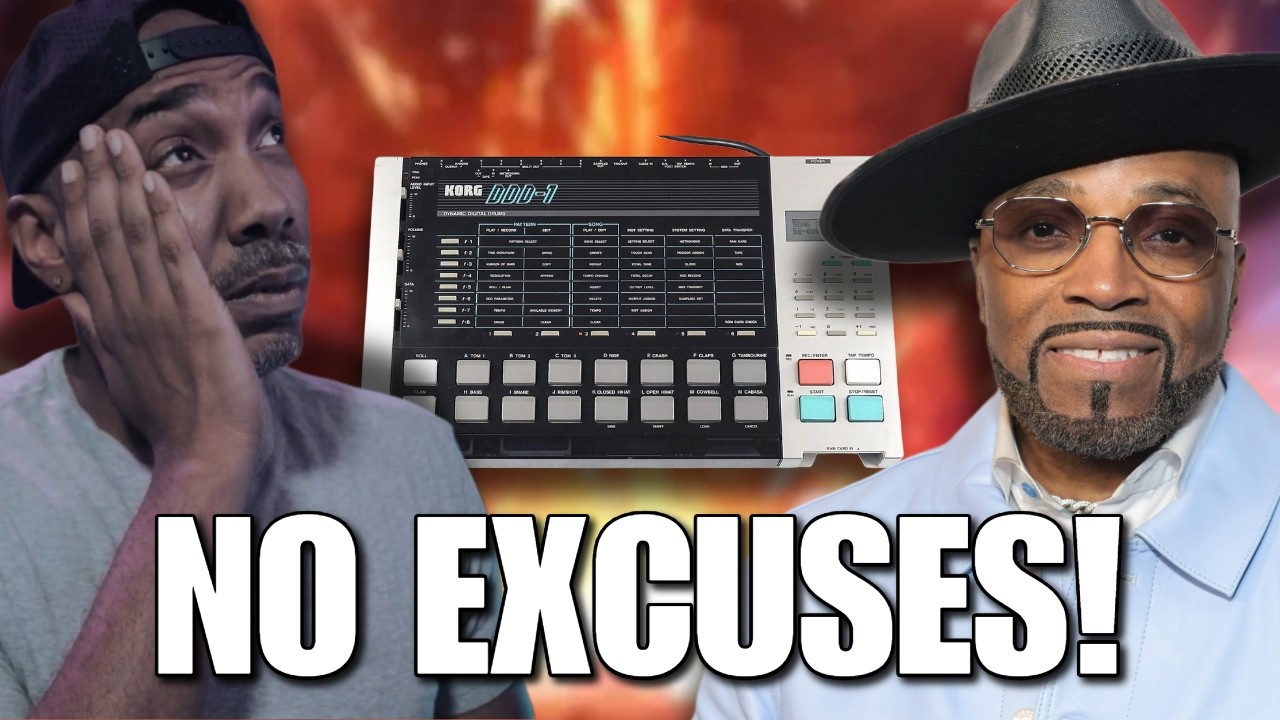 Teddy Riley Produced Hits on the WORST DRUM MACHINE EVER!