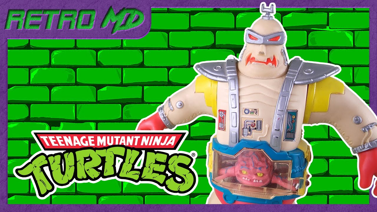 VINTAGE TMNT LARGE KRANG'S ANDROID BODY ACTION FIGURE REVIEW