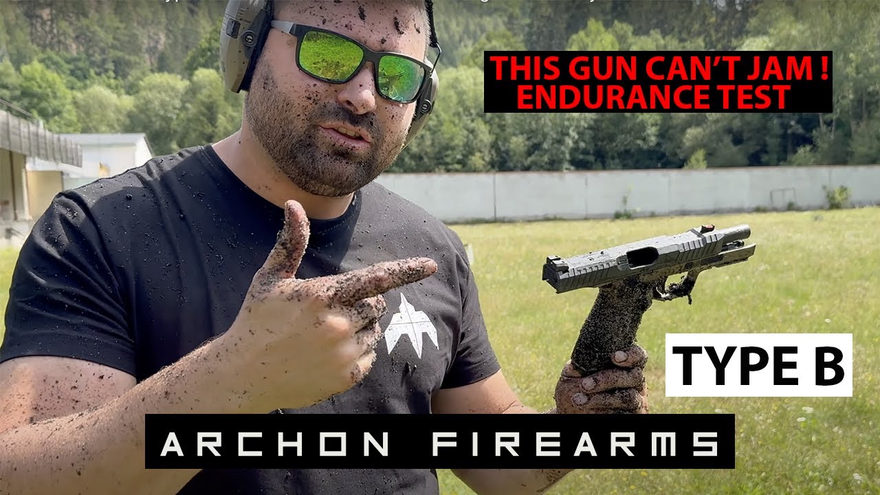 Archon Firearms Type B extreme conditions test ! Handgun Reliability Test