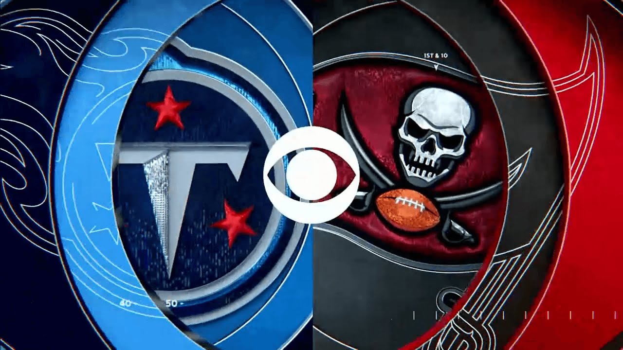 NFL on CBS intro | TEN@TB | 11/12/2023