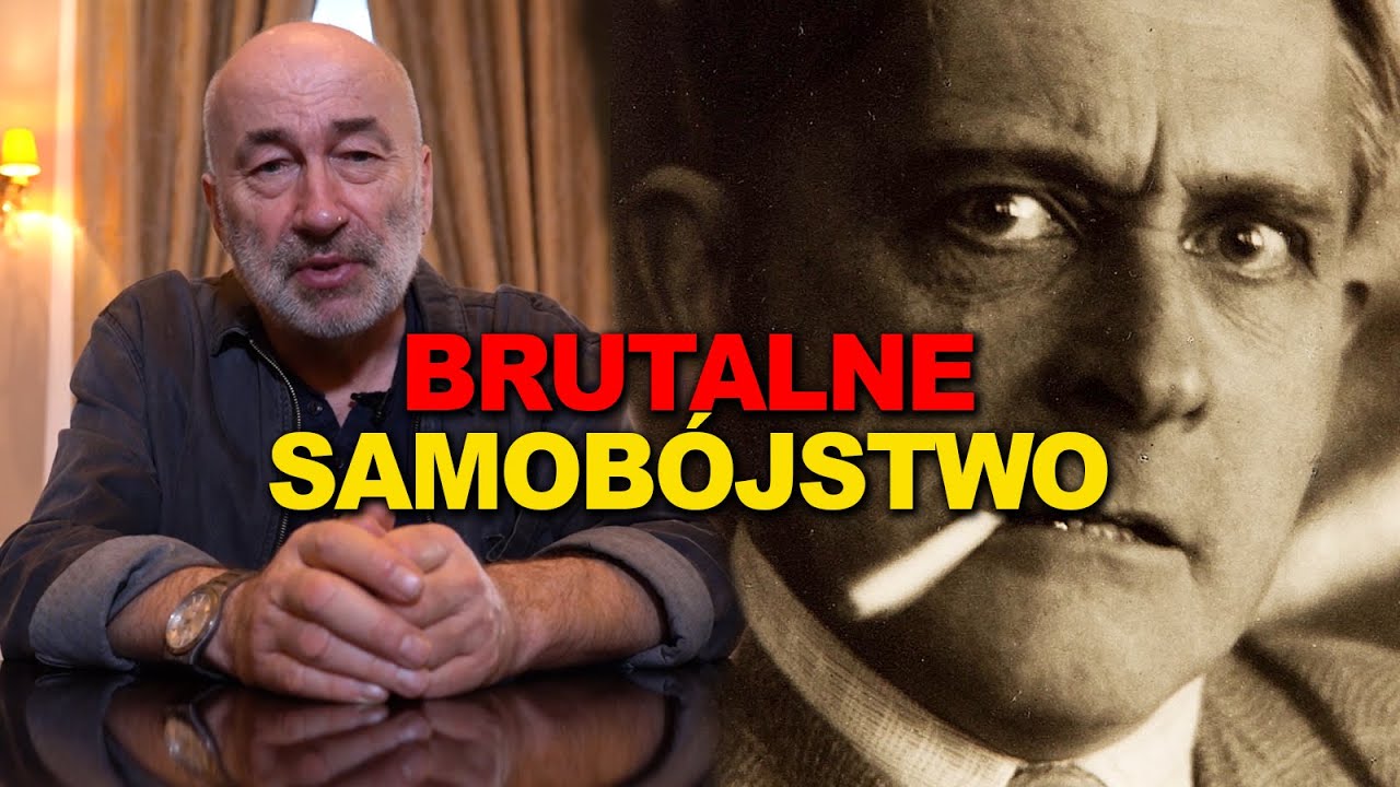 BRUTALNE SAMOBÓJSTWO Witkacego. ŚMIAŁ SIĘ z własnego POGRZEBU l Historia z Koprem
