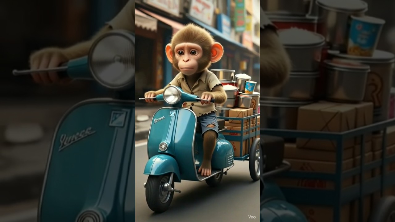 🙏🌹🥀boys monkey #motivation #story #ai #video   #short #viral #