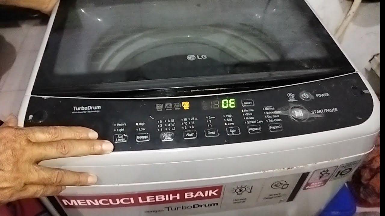 Atasi kode OE pada mesin cuci LG inverter