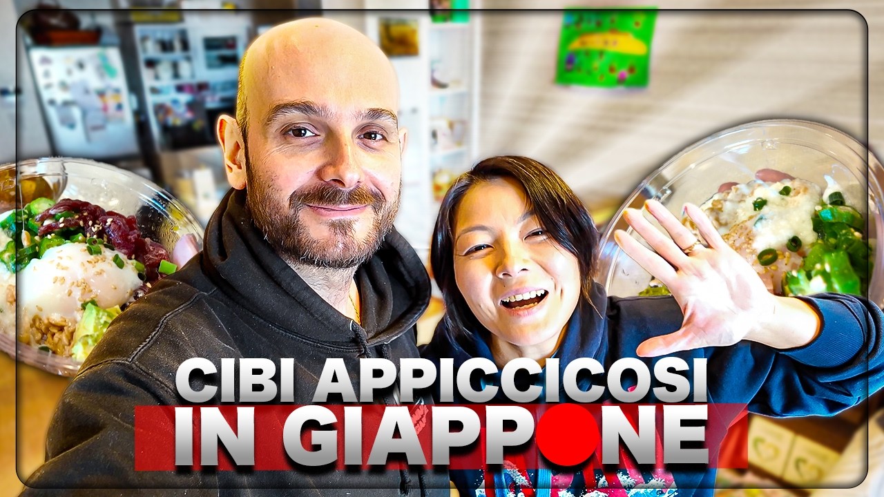 CIBI APPICCICOSI GIAPPONESI - Cibo a Domicilio in GIAPPONE Ep. 81