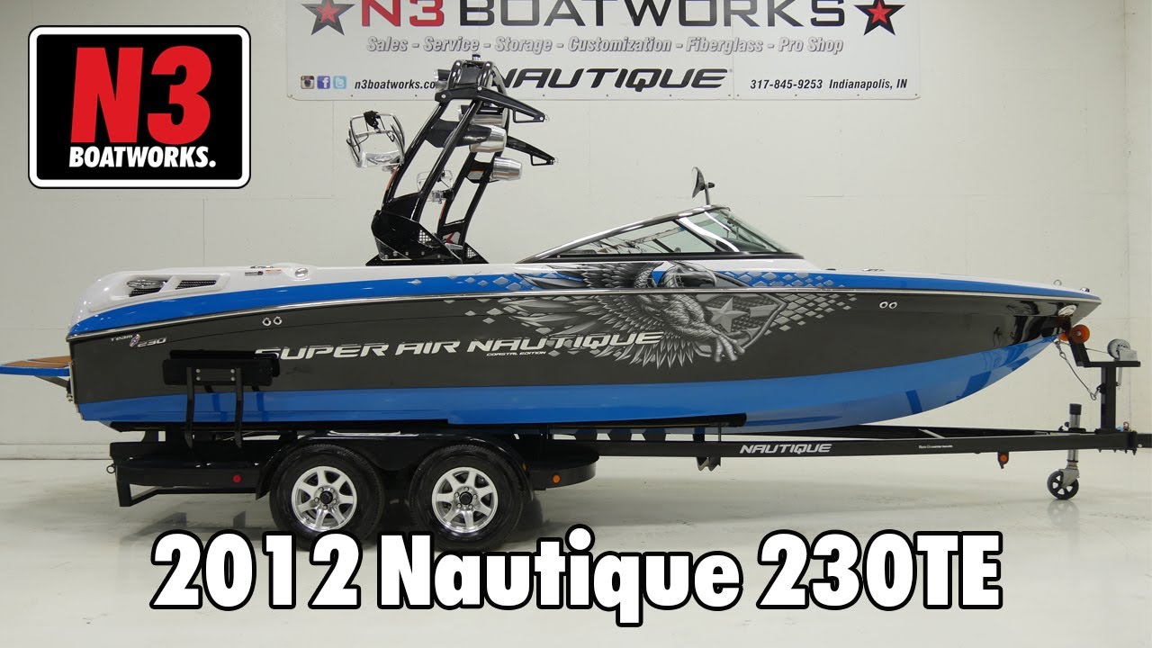 2012 Nautique 230 TE - Masters Blue/Onyx Black - Walk Through || N3 Boatworks